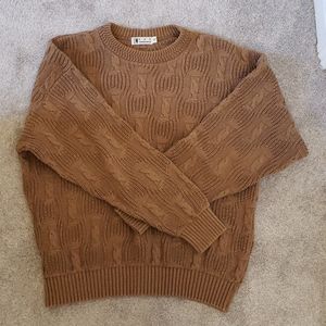 Men's Cable Sweater